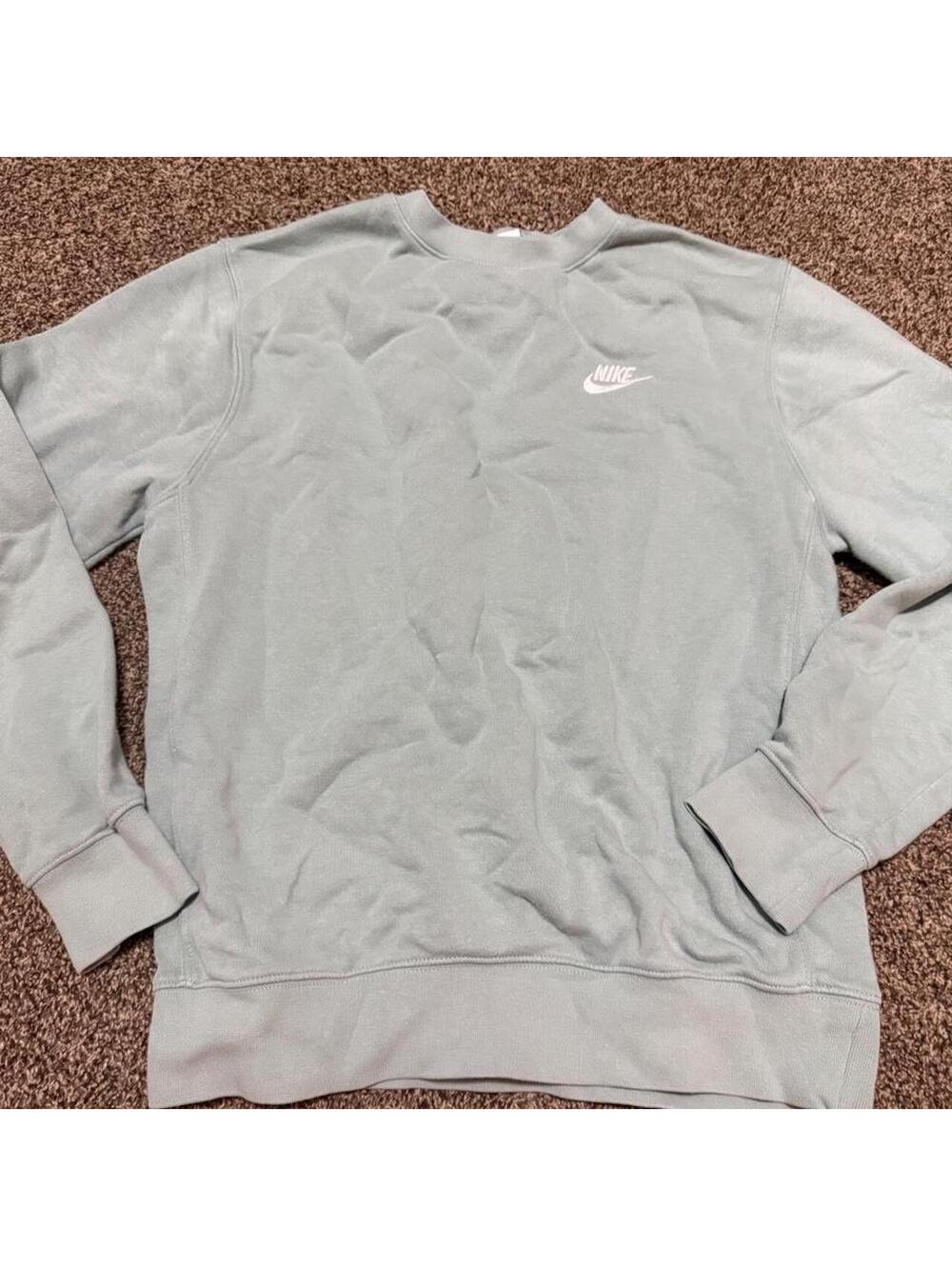Nike Women's Blue and Green Sweatshirt